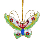 Schmetterling, Deko, Cloisonne Emaille, 0438